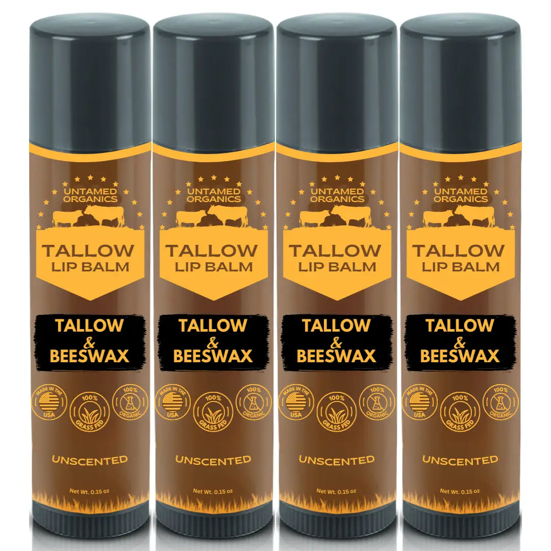 Grass-Fed Tallow Lip Balm