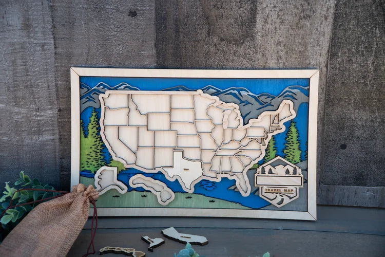 United States Travel Map States