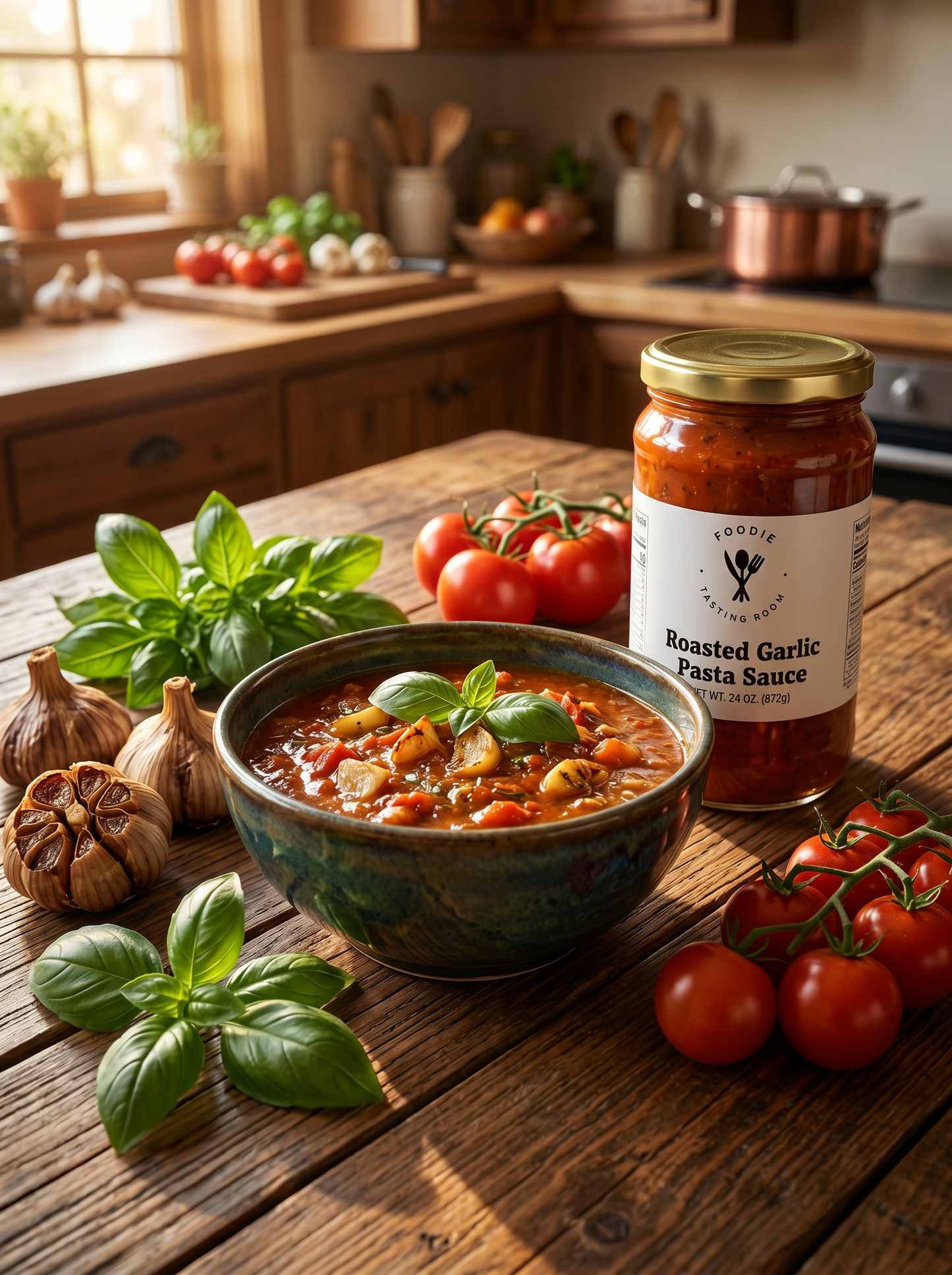 Roasted Garlic Pasta Sauce | 24 oz