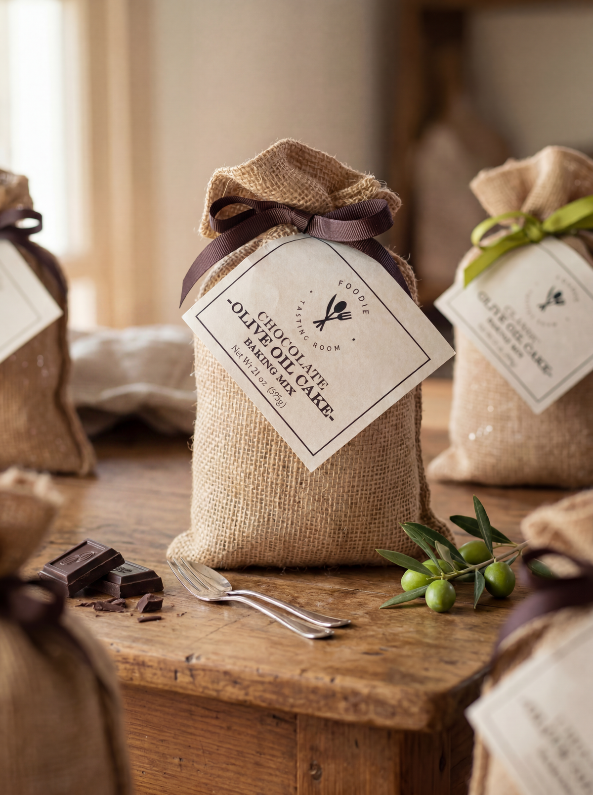 Chocolate Olive Oil Cake Mix