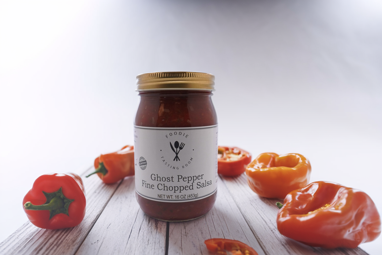 Ghost Pepper Fine Chopped Salsa