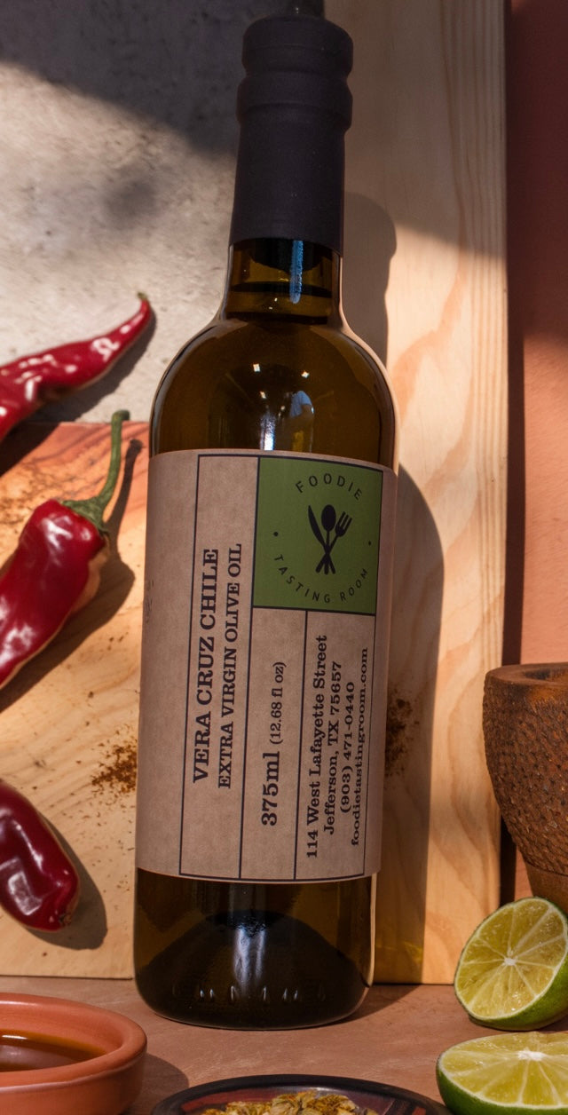 VERA CRUZ CHILE Infused First Cold Pressed Extra Virgin Olive Oil (EVOO)