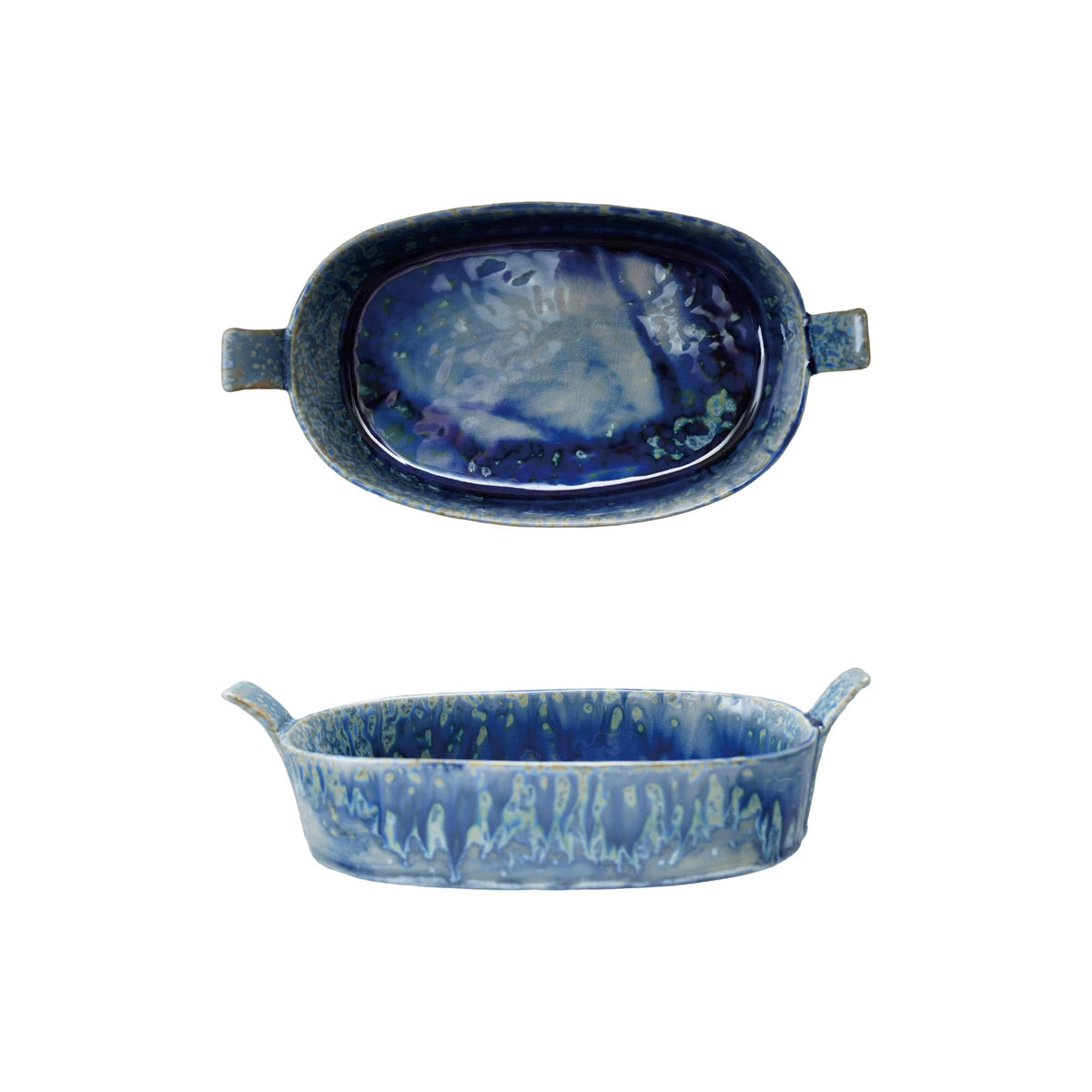 2 Cup Stoneware Baker with Handles