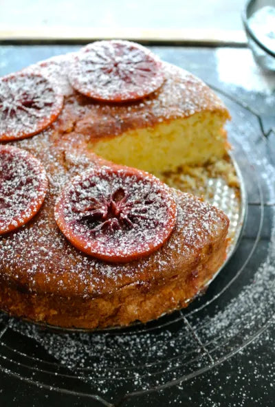 Blood Orange Upside Down Cake