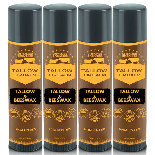 Grass-Fed Tallow Lip Balm
