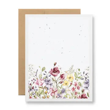 Plantable Seed Paper Greeting Card