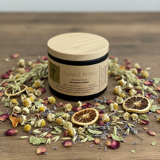 Sunlit Petals -herbal tisane fusion