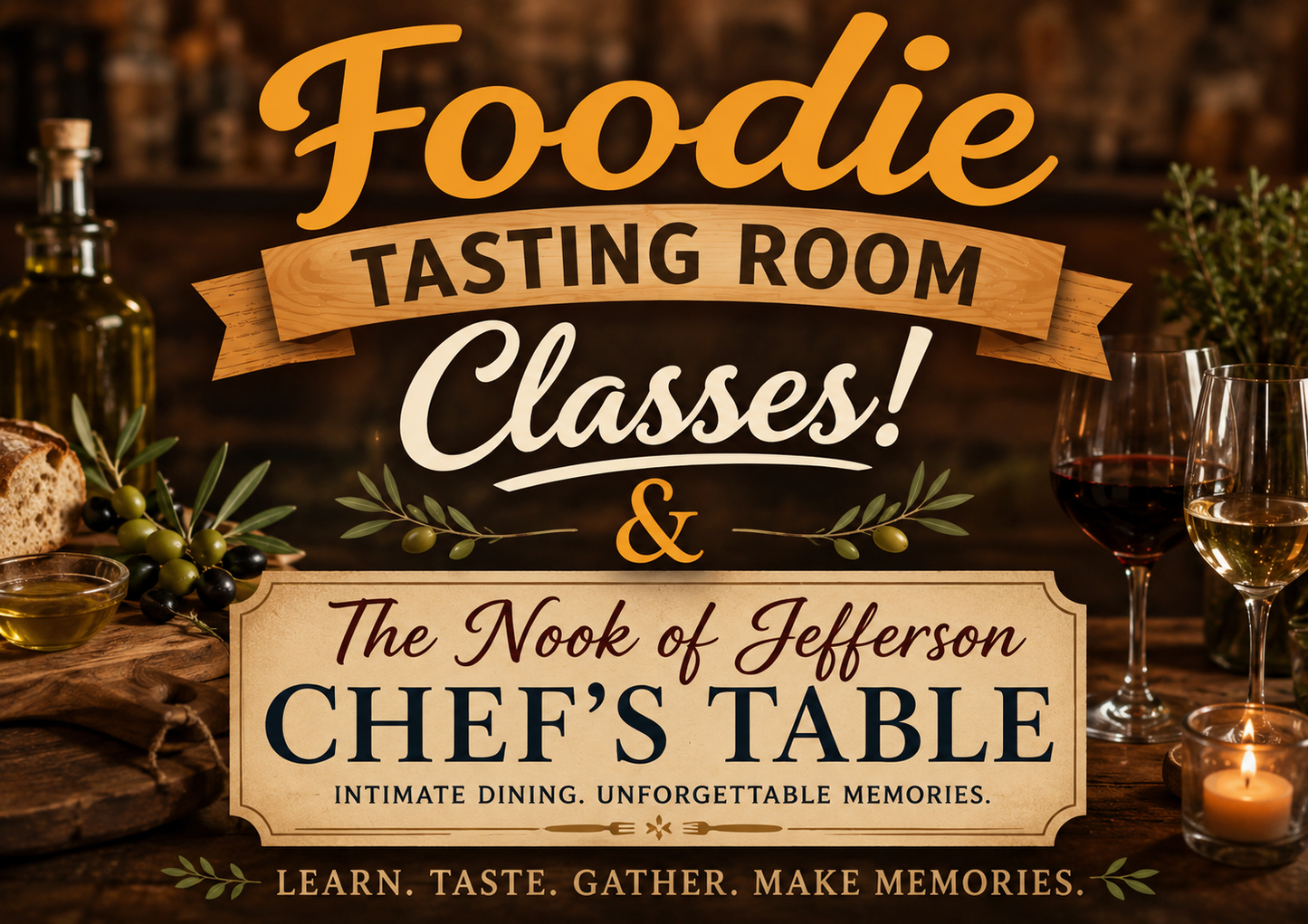Classes & Chef’s Table