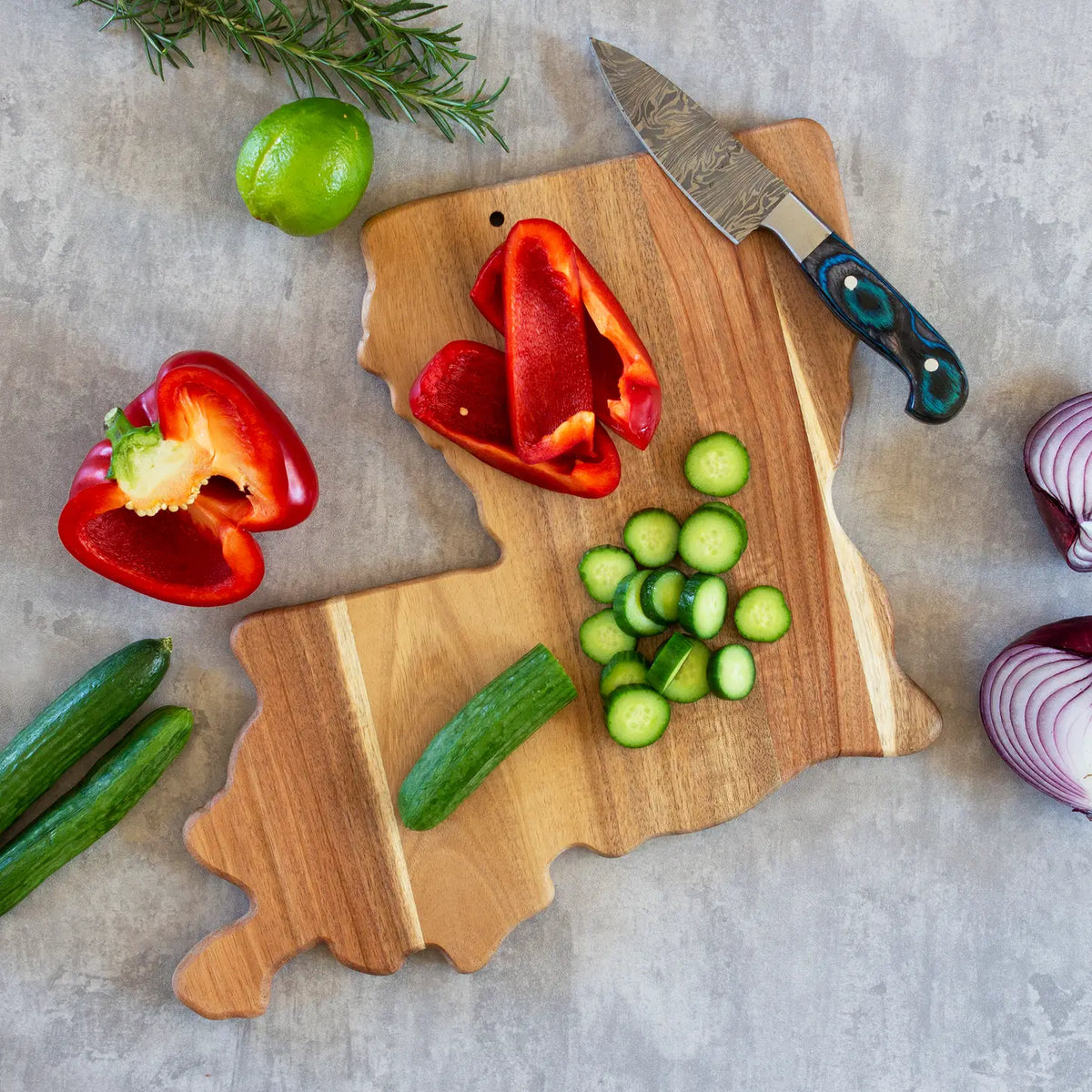 Rock & Branch® Origins Series Louisiana Serving Board