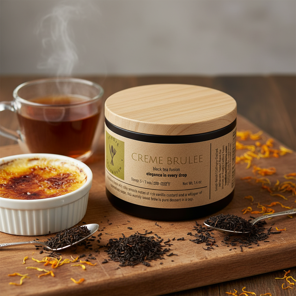 Crème Brûlée - black tea fusion
