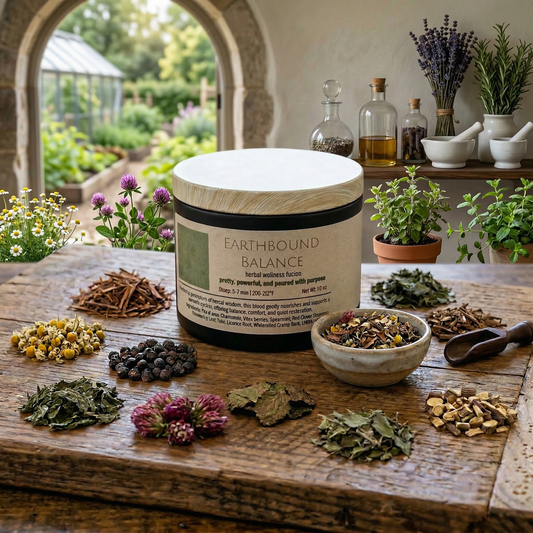 Earthbound & Balance - herbal wellness fusion