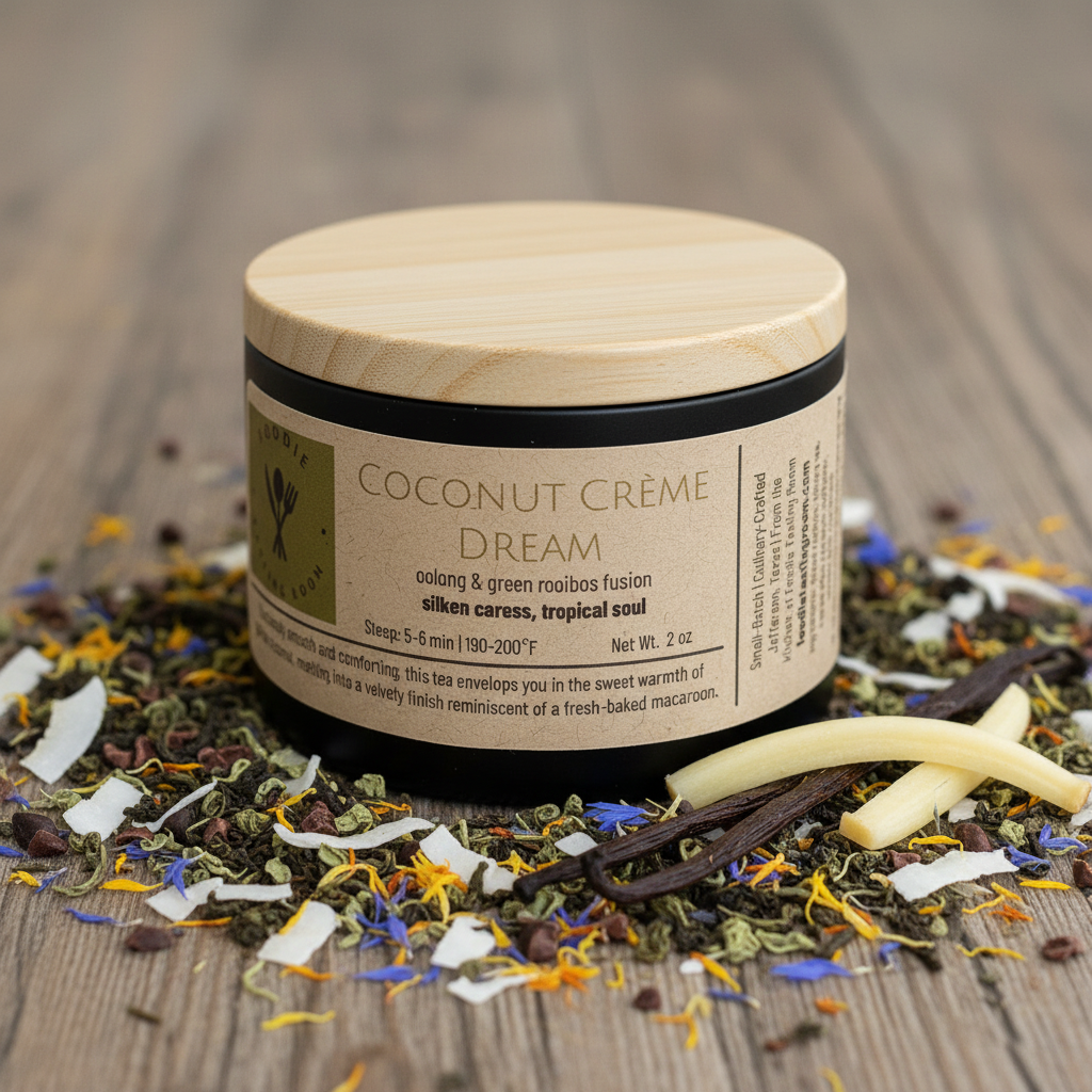 Coconut Crème Dream - oolong & green rooibos fusion