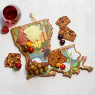 Louisiana Cutting Board with Artwork By Summer