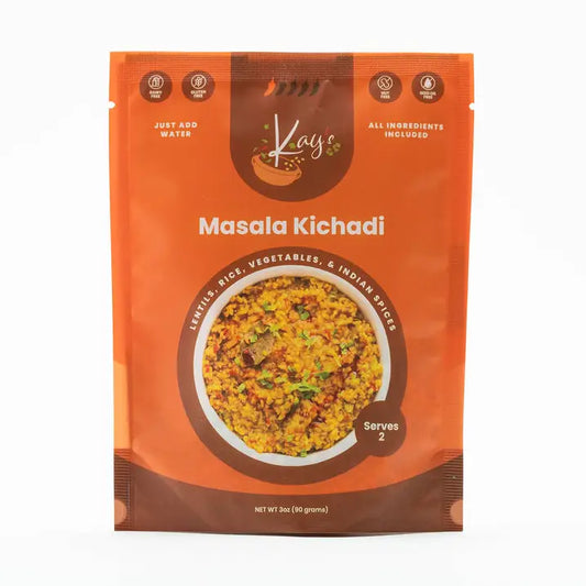 Masala Khichdi Meal Kit – Authentic Indian Rice & Lentil Meal | Vegan | Gluten-Free | Serves 2