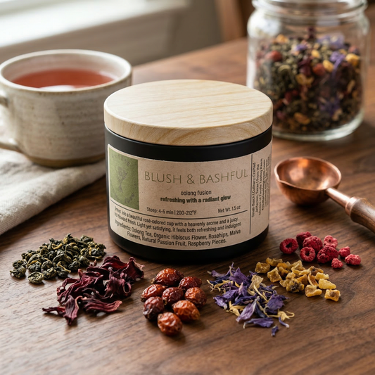 Blush & Bashful - oolong fusion