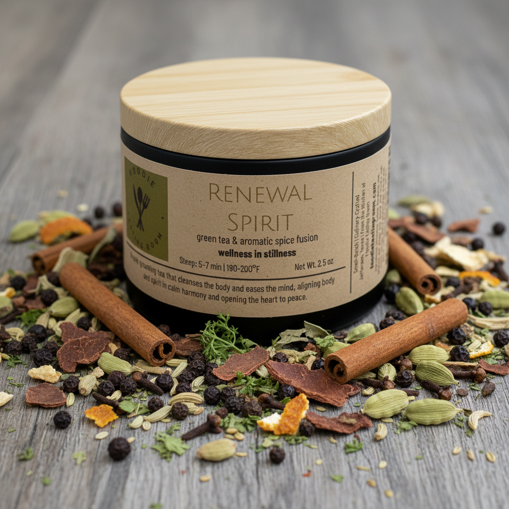Renewal Spirit - green tea & aromatic spice fusion