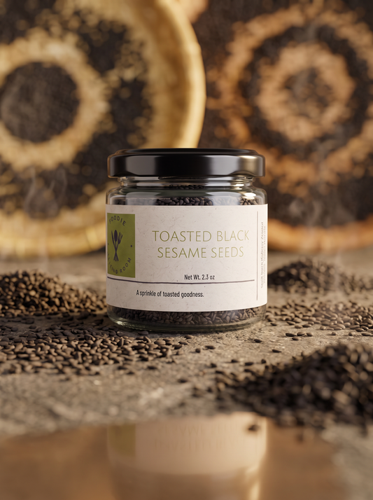 Toasted Black Sesame Seeds