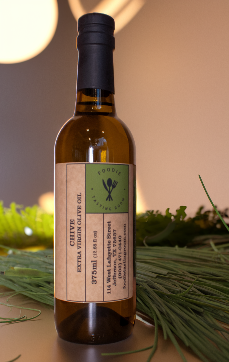 CHIVE Infused First Cold Pressed Extra Virgin Olive Oil (EVOO)