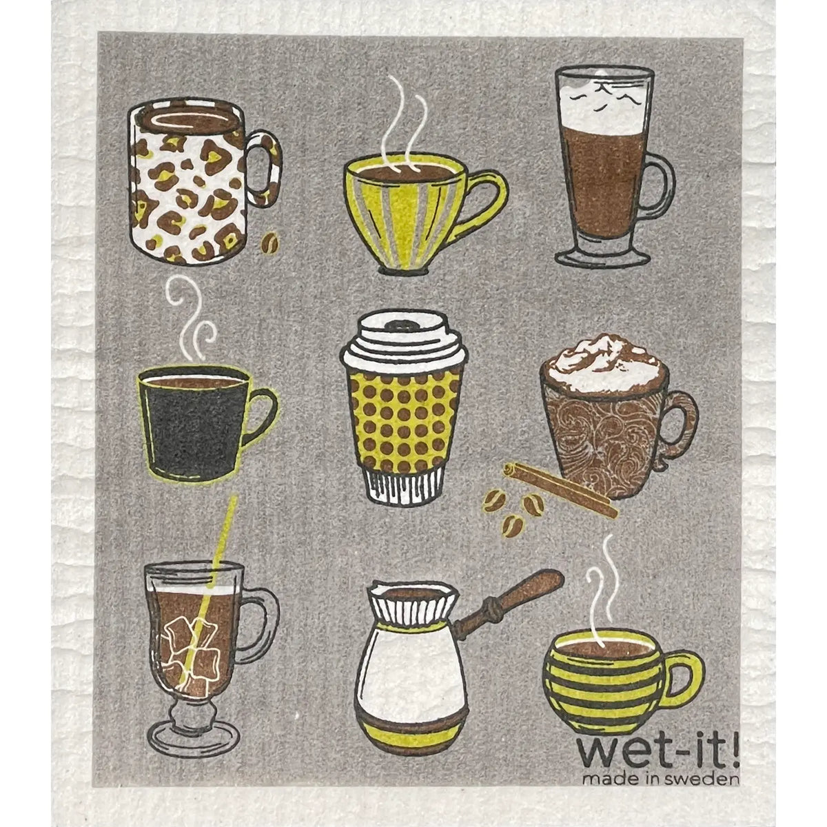 Wet-it! Reuseable Super Aborbent Swedish Cloths