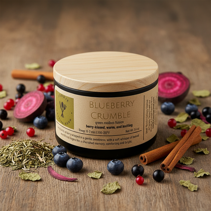 Blueberry Crumble - green rooibos fusion