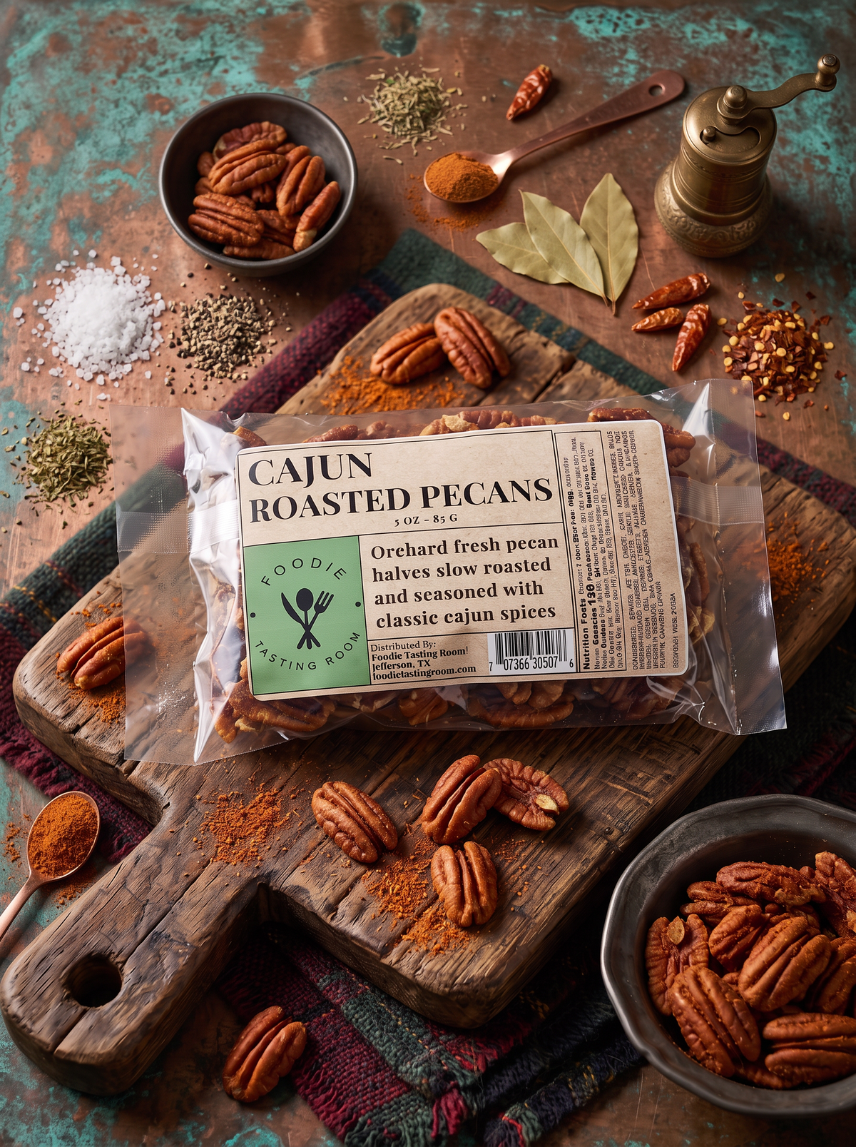 Cajun Pecans | 3 oz