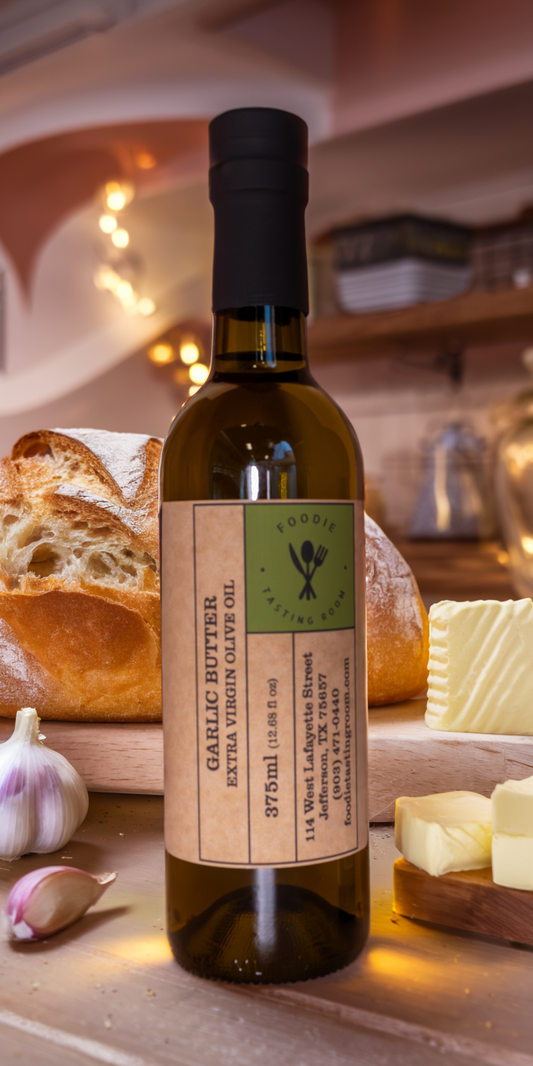 FRESH GARLIC Infused First Cold Pressed Extra Virgin Olive Oil (EVOO)