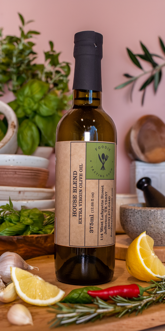 HOUSE BLEND Infused First Cold Pressed Extra Virgin Olive Oil (EVOO)