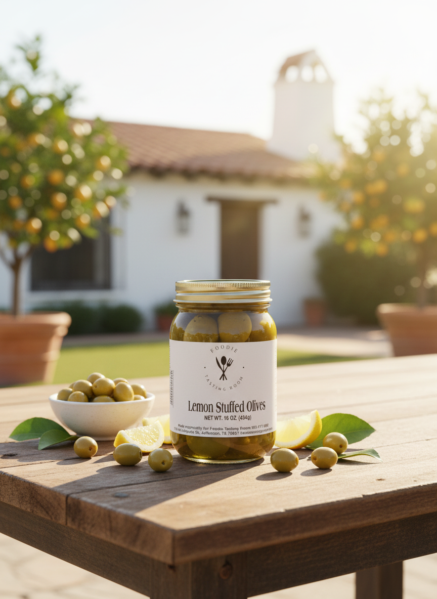 Lemon Stuffed Olives