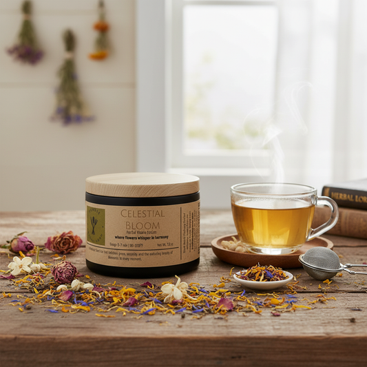 Celestial Bloom - herbal tisane fusion
