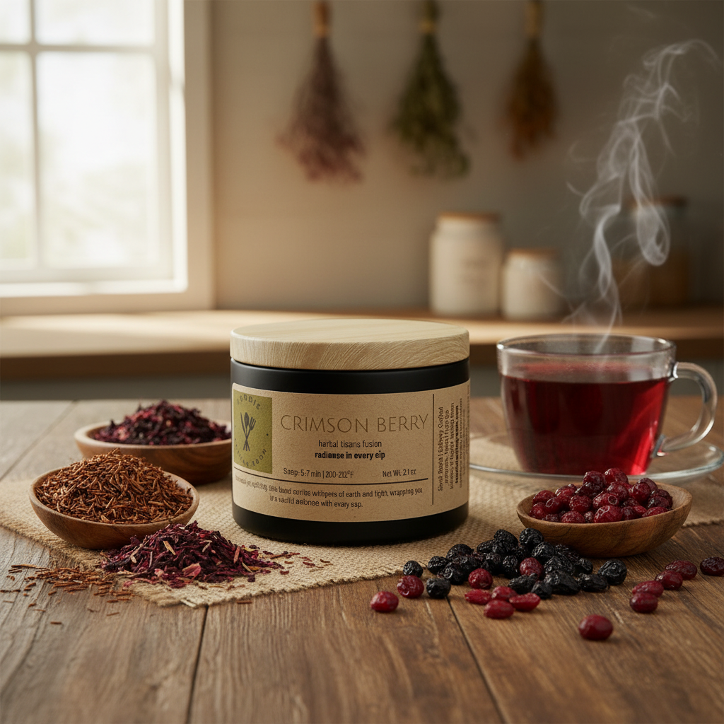 Crimson Berry - herbal tisane fusion