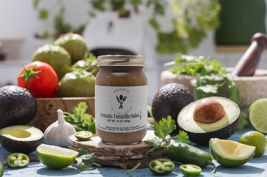 Avocado Tomatillo Salsa (Hot)
