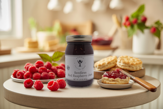 Seedless Red Raspberry Jam