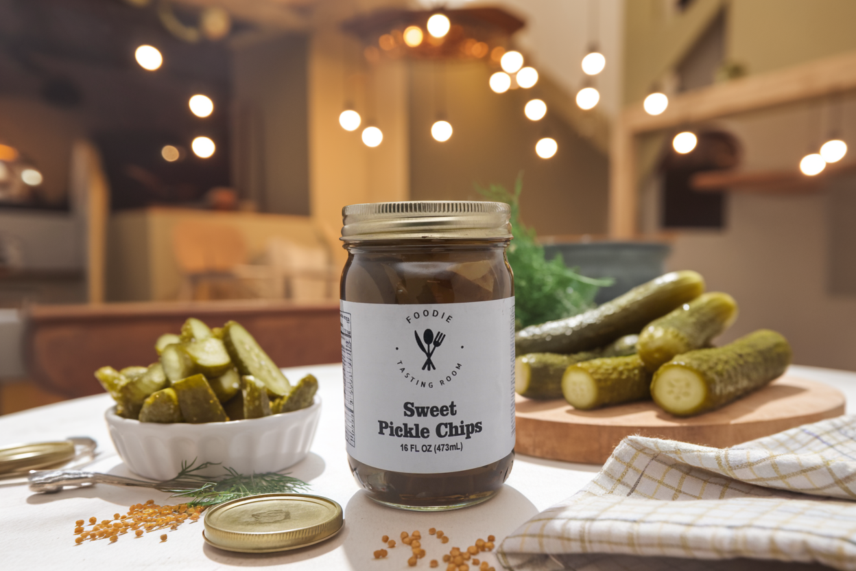 Sweet Pickle Chips