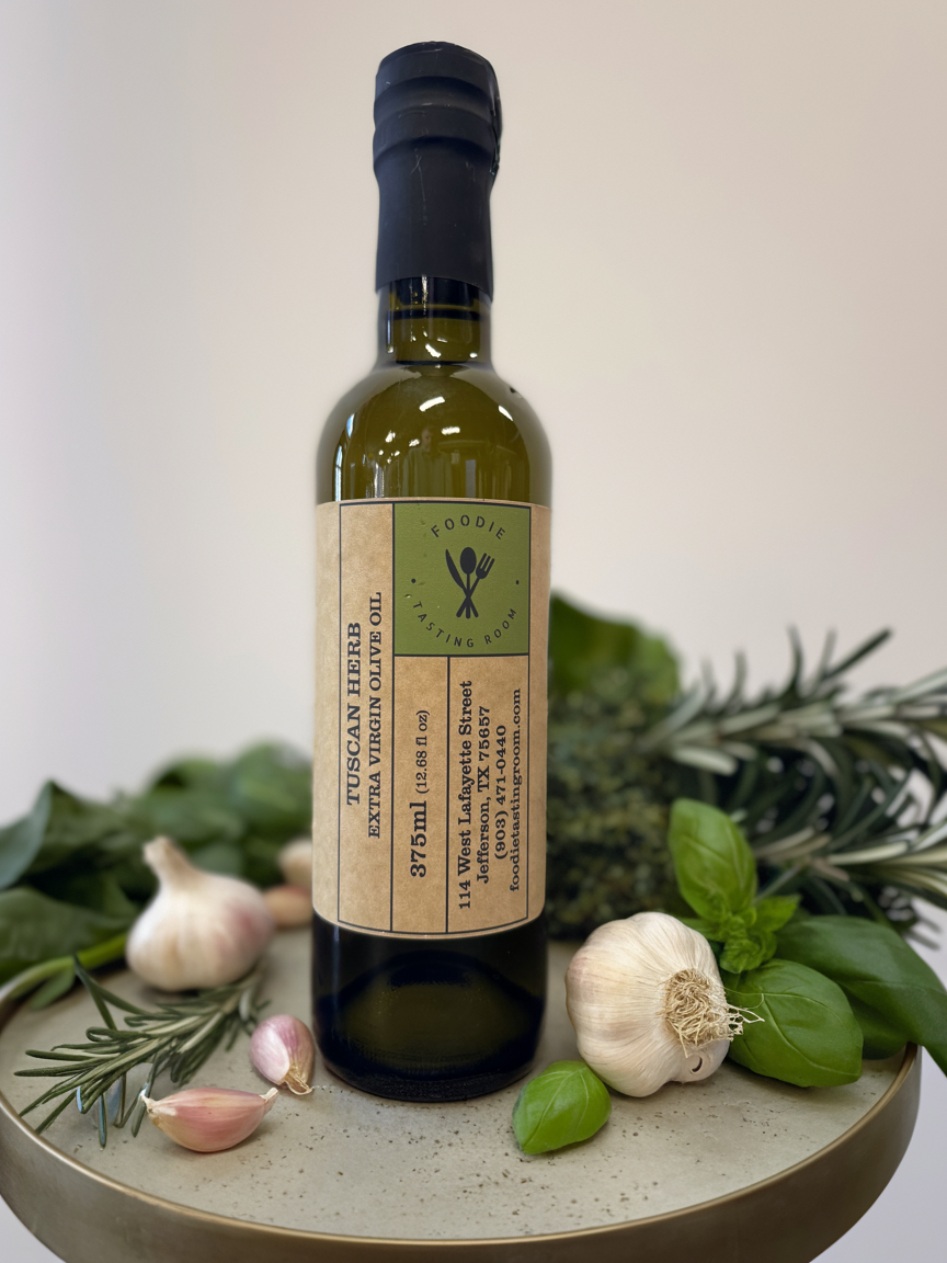 TUSCAN HERB Infused First Cold Pressed Extra Virgin Olive Oil (EVOO ...