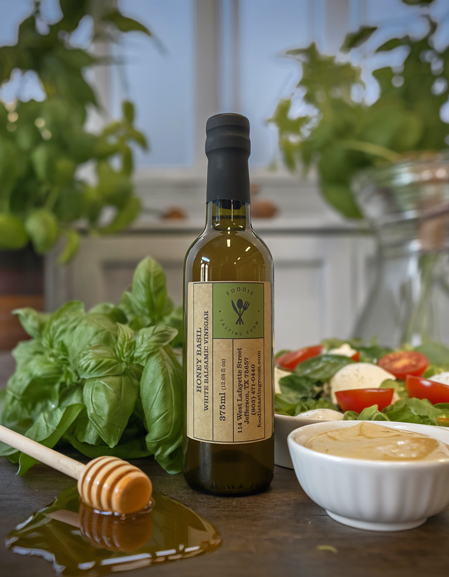HONEY BASIL White Balsamic Vinegar
