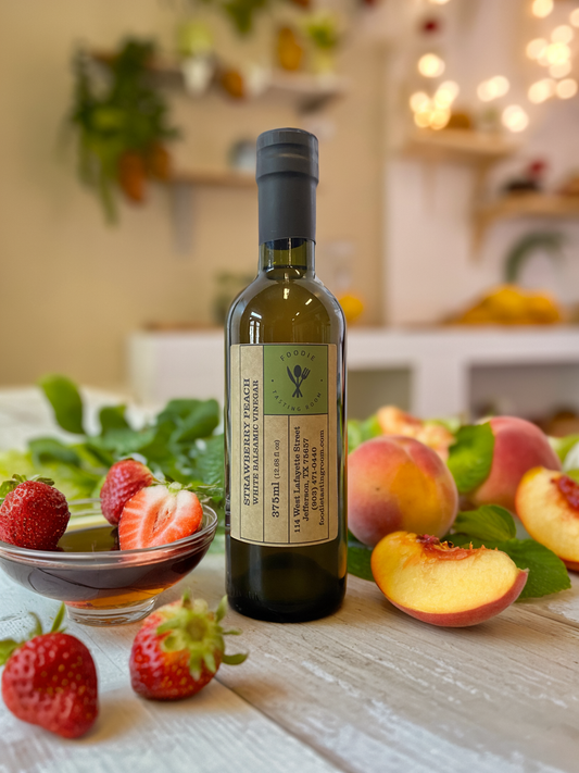 STRAWBERRY PEACH White Balsamic Vinegar