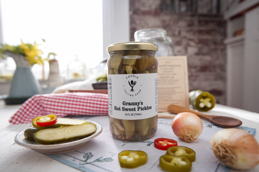 Granny's Hot Sweet Pickles