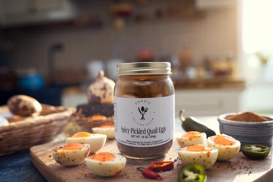 Spicy Pickled Quail Eggs