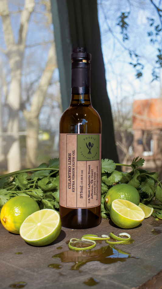 CILANTRO LIME Infused First Cold Pressed Extra Virgin Olive Oil (EVOO)