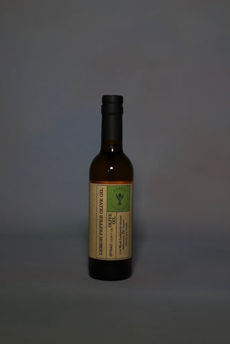 LEMON PEPPER Infused First Cold Pressed Extra Virgin Olive Oil (EVOO)