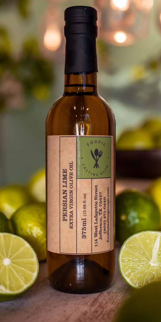 PERSIAN LIME Infused First Cold Pressed Extra Virgin Olive Oil (EVOO)