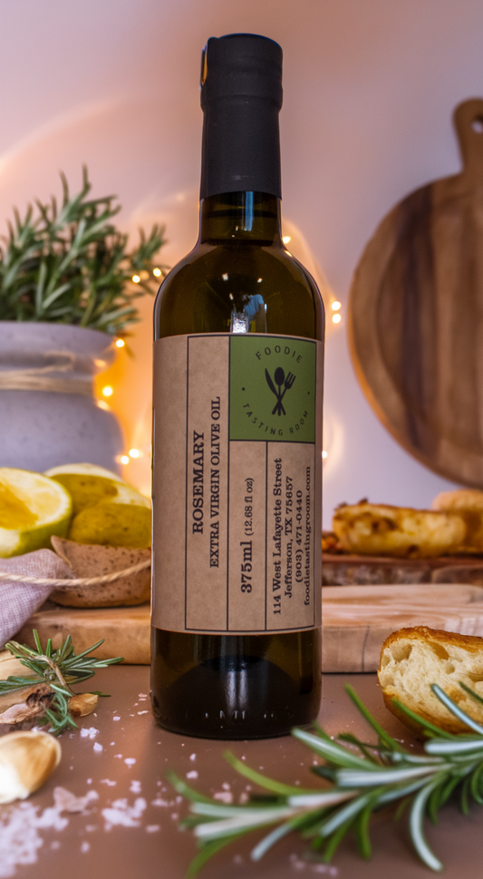 ROSEMARY Infused First Cold Pressed Extra Virgin Olive Oil (EVOO)