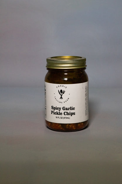 Spicy Garlic Pickle Chips