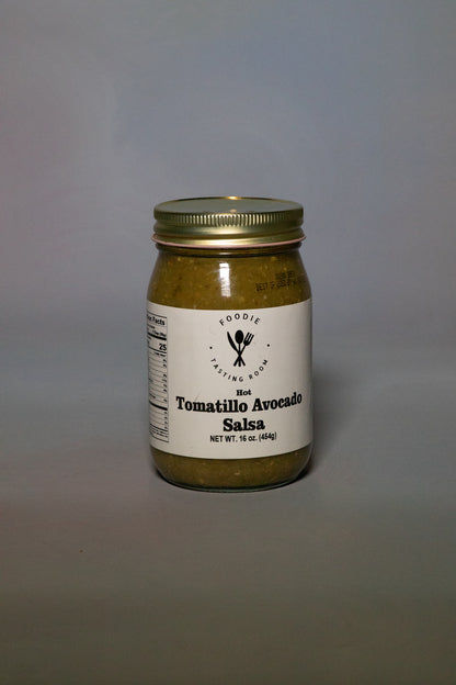 Avocado Tomatillo Salsa (Hot)