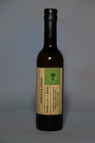 VANILLA Infused First Cold Pressed Extra Virgin Olive Oil (EVOO)