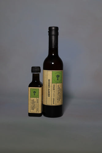 ZESTY ONION Infused First Cold Pressed Extra Virgin Olive Oil (EVOO)