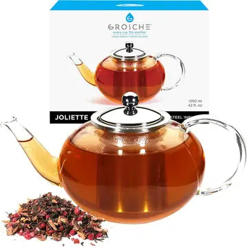 GROSCHE JOLIETTE Glass Infuser Teapot