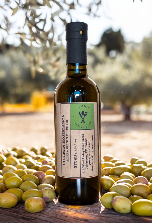 CHILEAN HOJIBLANCA First Cold Pressed Extra Virgin Olive Oil (EVOO)
