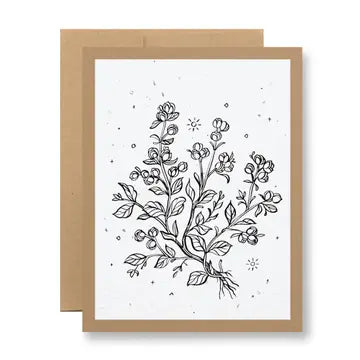 Plantable Seed Paper Greeting Card