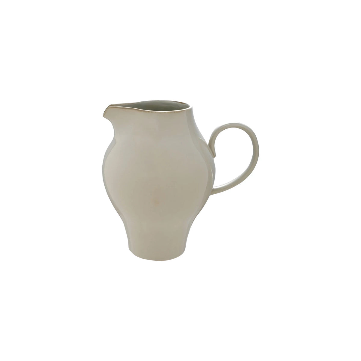 4 Quart Stoneware Vintage Reproduction Pitcher